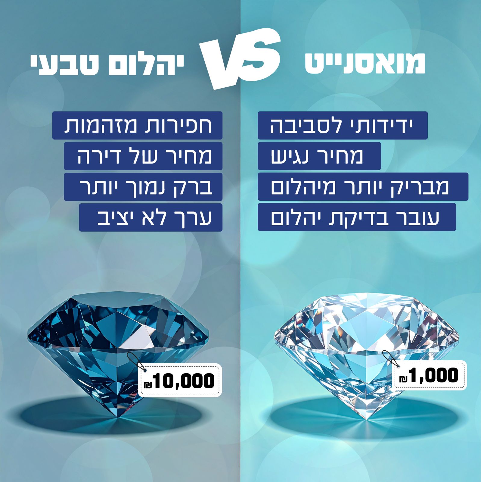 למה מואסנייט הוא הטרנד החדש בעולם התכשיטים