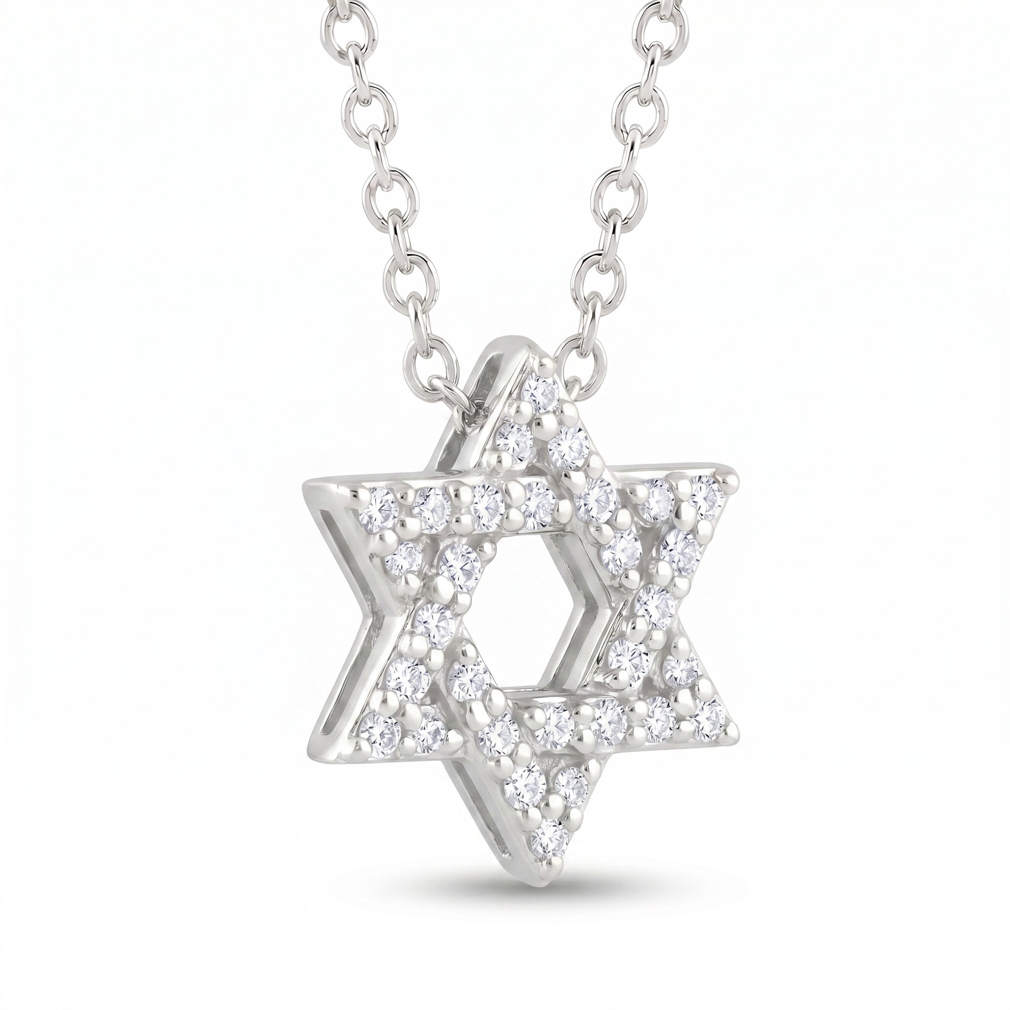 שרשרת הטיפה הזוהרת מואסנייט – אייס דיימונדס (2)